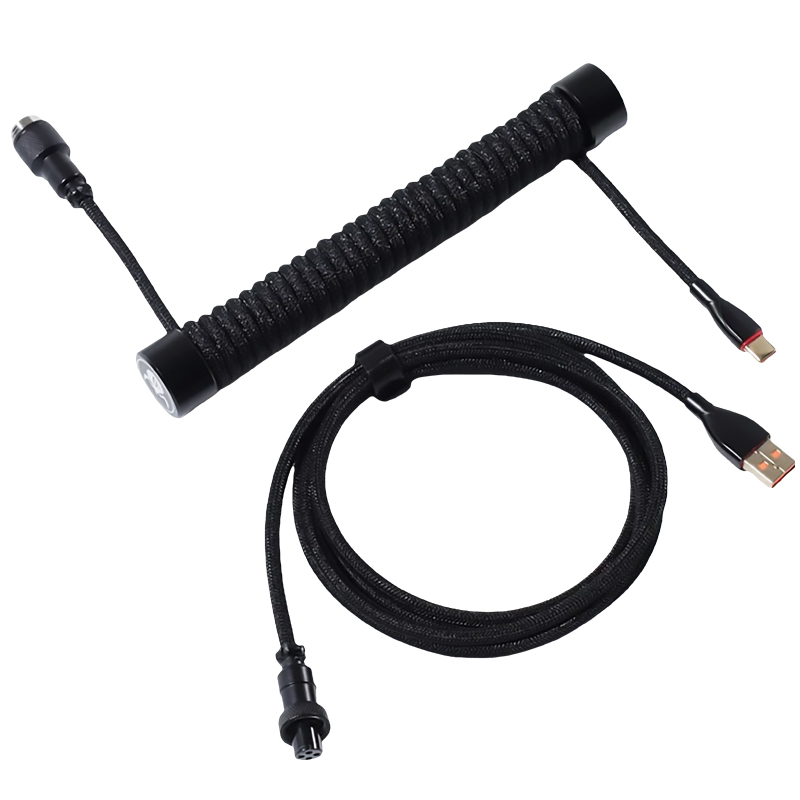 Cable USB de aviador en espiral GravaStar